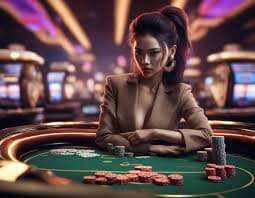Tampilan live baccarat sqtoto di layar ponsel